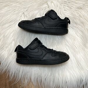 Nike • kids Air Force ones, black 11c